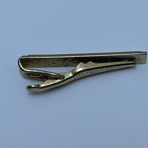 Vintage SWANK gold tone cufflink & tie tack poker player cards heart spade etc - Picture 3 of 7